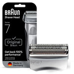 Braun Electric Shaver Head Replacement Part 70s Silver, Compatible with Legacy Series 7 Electric Razors for Men
