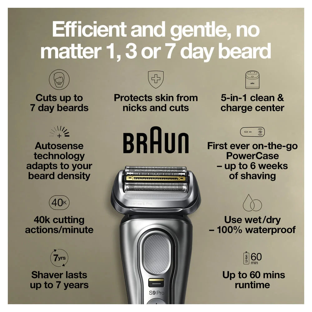 Electric Shaver, Series 9 Pro, with SmartCare Center, 9465cc