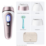 Braun Skin i·expert Smart IPL: At Home Alternative to Laser Hair Removal with 3 Caps and Leather Pouch, PL7243