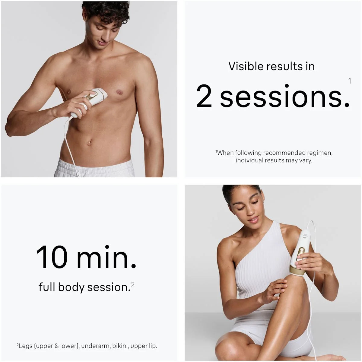 Braun Smart IPL, Silk·Expert Pro 5: At Home Alternative to Laser Hair Removal with 2 Caps and Leather Pouch, IPL5137