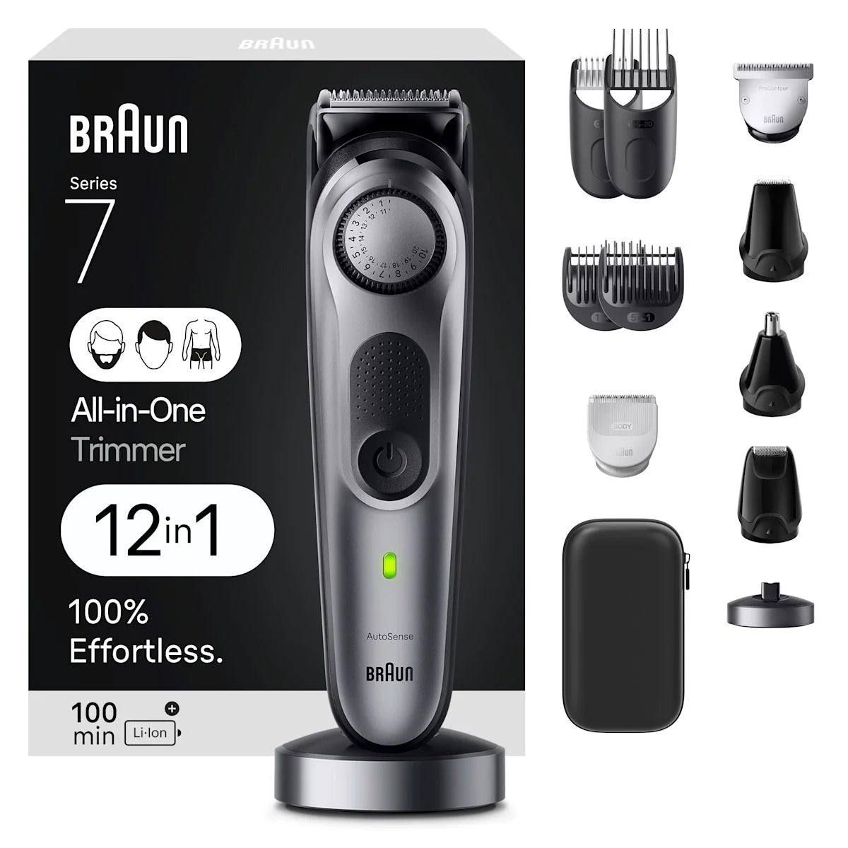 All-in-One Series 7 Trimmer, 12-in-1 Kit, 7440