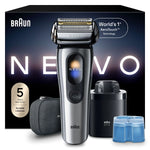 Braun NEVO 11000c Silver Men's Electric Shaver with World's 1st AeroTouch Tech