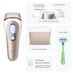 Braun Skin i·expert Smart IPL: At Home Alternative to Laser Hair Removal with 4 Caps and Vanity Case, PL7387