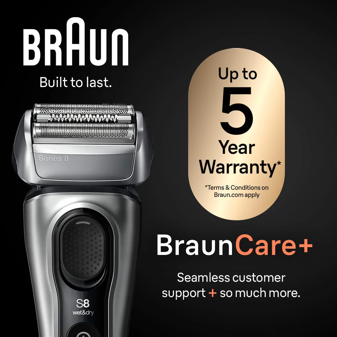 Series 8 Electric Shaver with PowerCase and 5-in-1 SmartCare Center, 8577cc