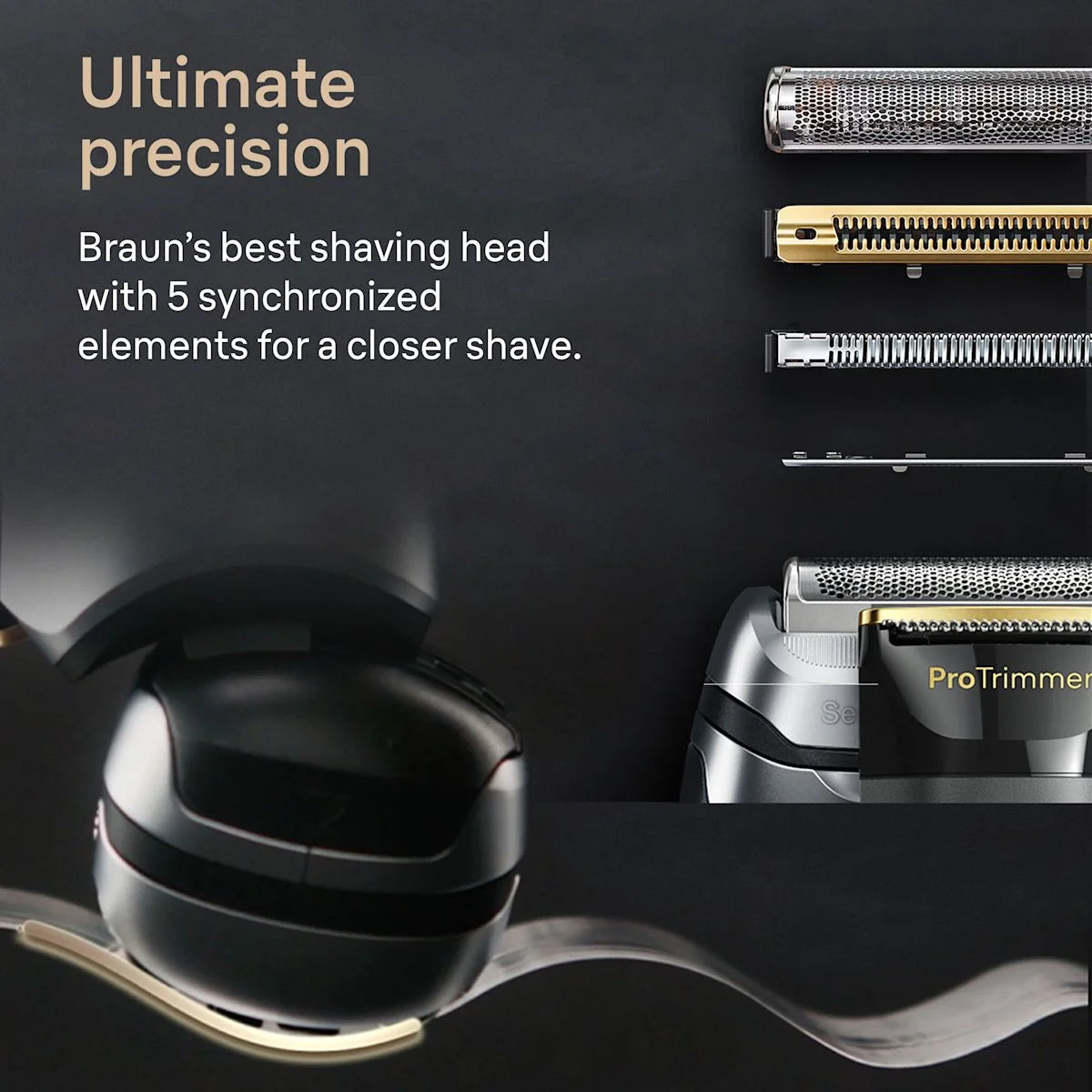 Series 9 PRO+ Electric Shaver with6-in-1 SmartCare Center, ProComfort Head, 9597cc