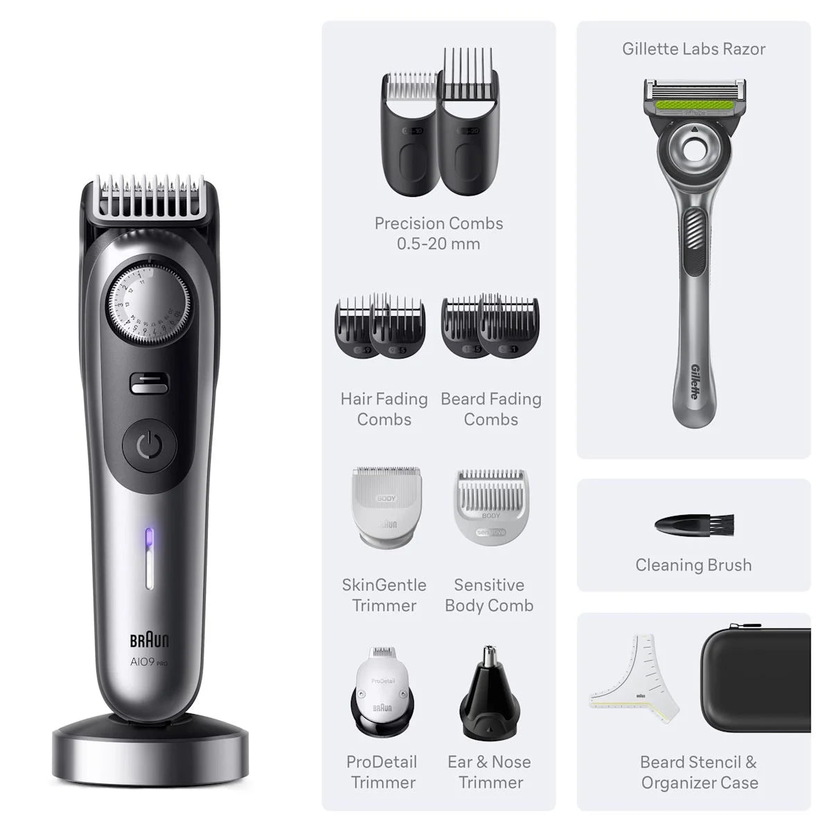 All-in-One Trimmer Series 9 PRO AIO9570, 13-in-1 Kit
