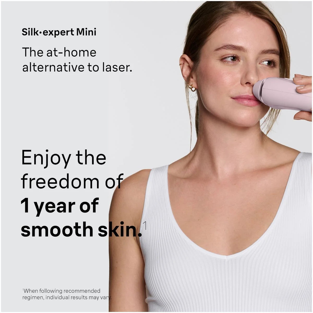 Braun IPL, Silk·Expert Mini, Permanent Laser Hair Reduction At-Home for Women and Men, IPL1111