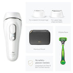 Braun Smart IPL, Silk·Expert Pro 5: At Home Alternative to Laser Hair Removal with Wide Cap and Leather Pouch, IPL5145
