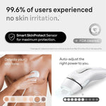 Braun Smart IPL, Silk·Expert Pro 5: At Home Alternative to Laser Hair Removal with Wide Cap and Leather Pouch, IPL5145