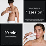 Braun Skin i·expert Smart IPL: At Home Alternative to Laser Hair Removal with 4 Caps and Vanity Case, PL7387