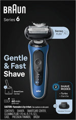 Braun Series 6 6172cc Electric Shaver with Trimmer + SmartCare Center