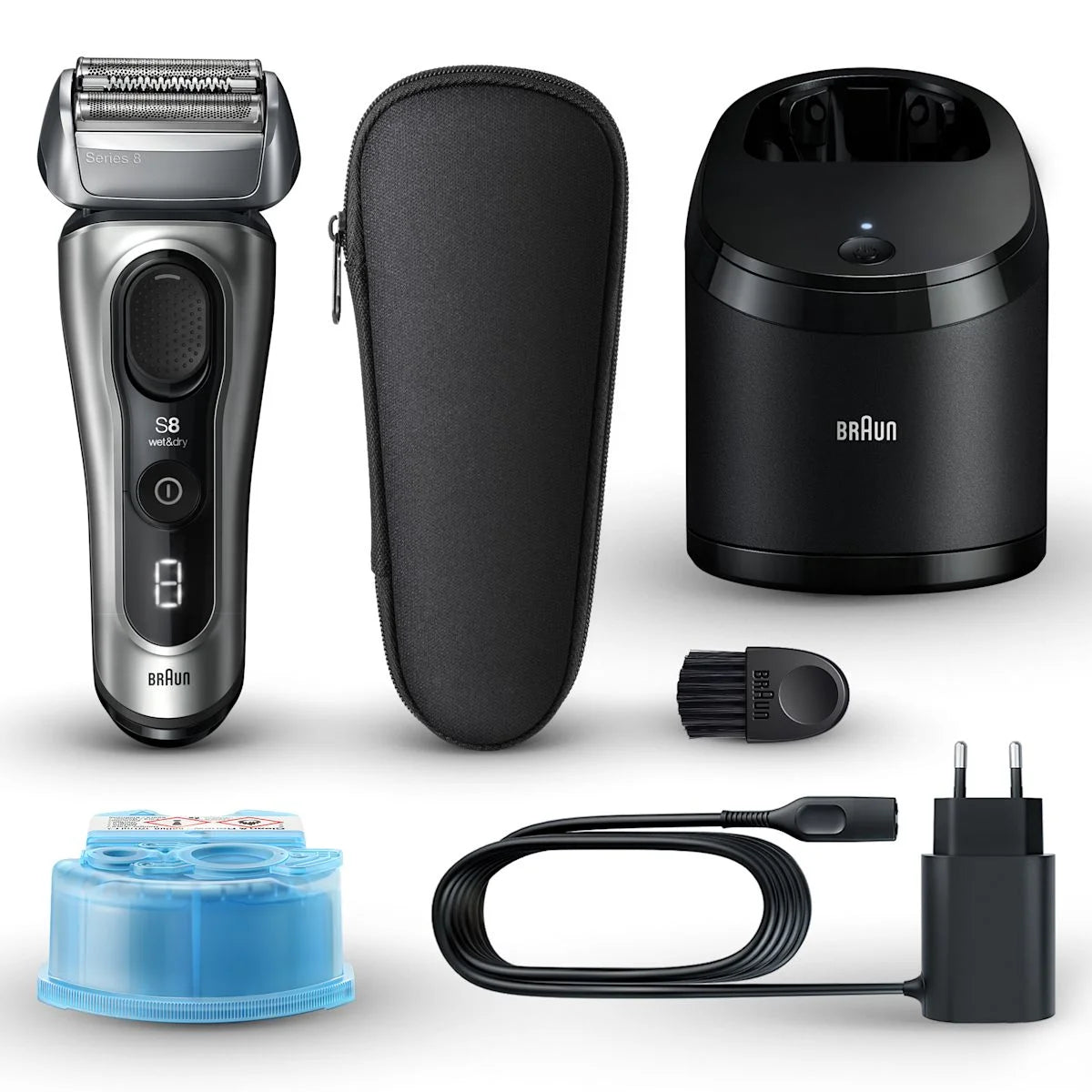 Series 8 Electric Shaver with 5-in-1 SmartCare Center, 8567cc