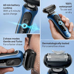 Braun Series 6 6172cc Electric Shaver with Trimmer + SmartCare Center