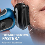 Braun Series 6 6172cc Electric Shaver with Trimmer + SmartCare Center