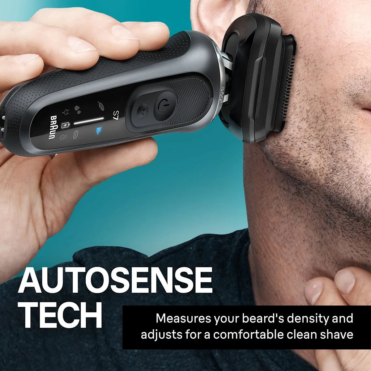 Electric Shaver with Beard and Stubble Trimmer Series 7, 7085cc