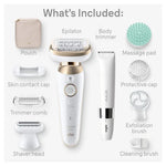 Braun Silk-épil 9 Flex SkinSpa 9-481 3D epilator Wet & Dry